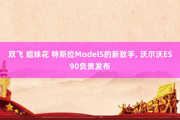 双飞 姐妹花 特斯拉ModelS的新敌手, 沃尔沃ES90负责发布